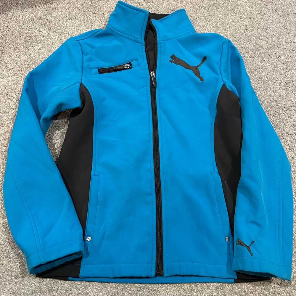 Puma Jacket with Logo-Size Medium